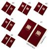 6pcs Wine Red Children Money Pocket Chinese Style Gifts Packing Bags  Wedding Birthday