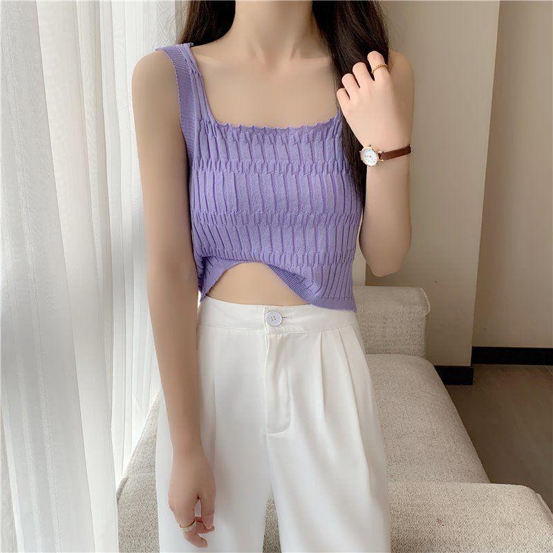 

Уникальный и шикарный летний внутренний жилет из джерси, короткий трикотажный топ без бретелек, верхняя одежда One size