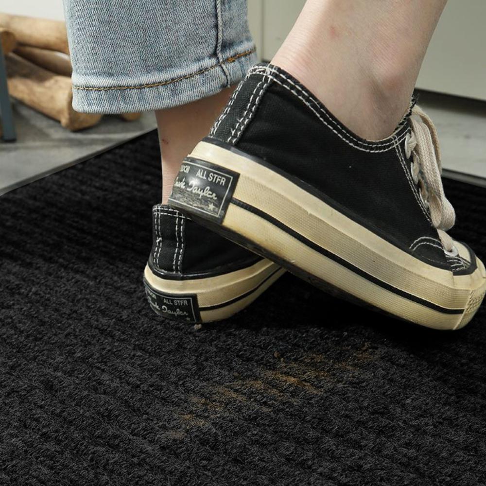 Entrance door mat, black, outdoor, 120 x 180cm