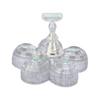 Nail Stand Magnetic Design Professional Nail Practice Painting Stand with Base for Home SalonWhite