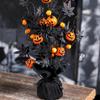 Halloween Decorations, Instagram Style, Scary Pumpkins, Maple Leaf Decorated Trees, Home Party Ornaments, Party Decoration Supplies