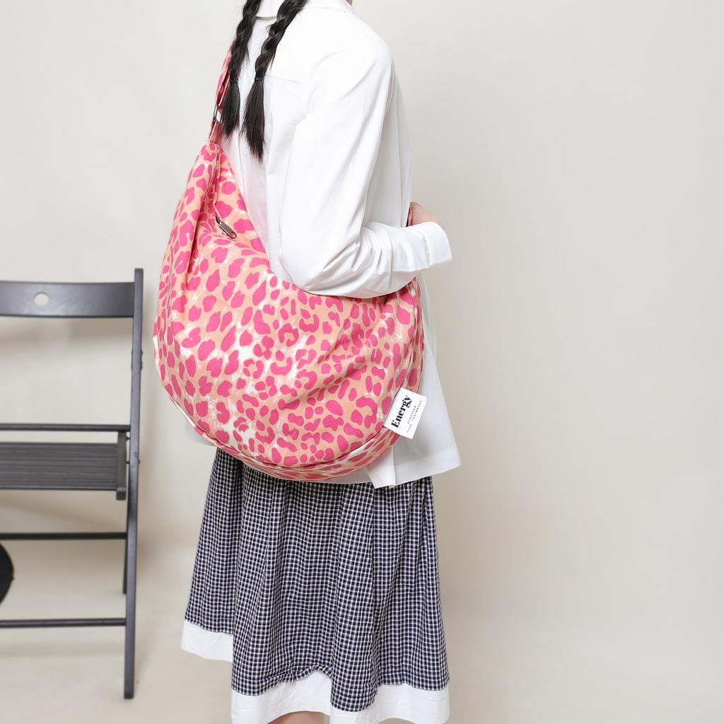 Borsa a tracolla da donna di grande capacità, una borsa di nicchia con una borsa tote a quadri casual e rilassata