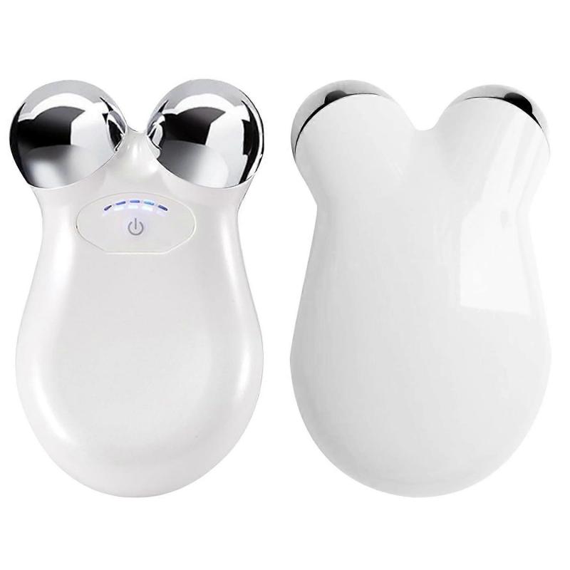 Mini Face Massager, Microcurrent Facelift Massager, Anti-Ageing Face and Jawline Trainer for Skin Tightening