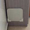 Wall Mounted Weight Scale Storage Rack Plastic Bracket No-Drill Bathroom Storage Rack Space-Saving Plastic Holder For Gym Scales