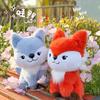 Cute Fox Plush Toy, Soft Stuffed Fox Doll, Bedtime Sleep Companion Plush Gift for Girls and Girlfriend