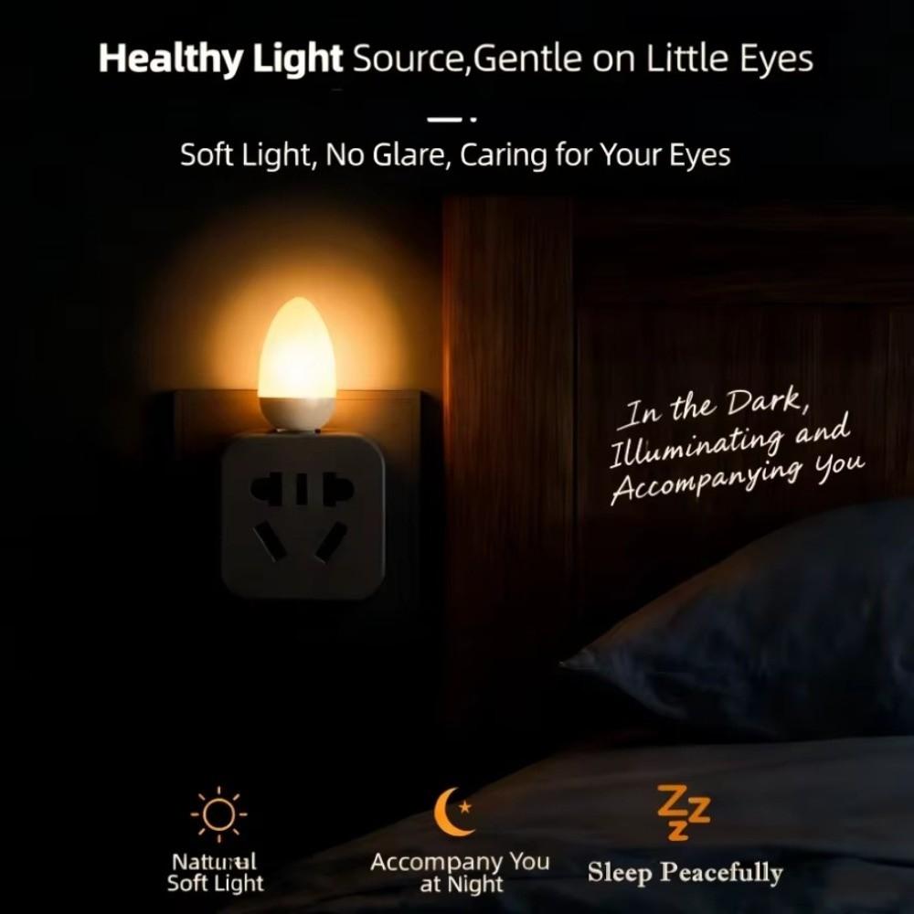 Gifts USB Candle Lamp Portable Bedroom Decoration LED Ambient Light Camping Lighting Dynamic Flame Lamp
