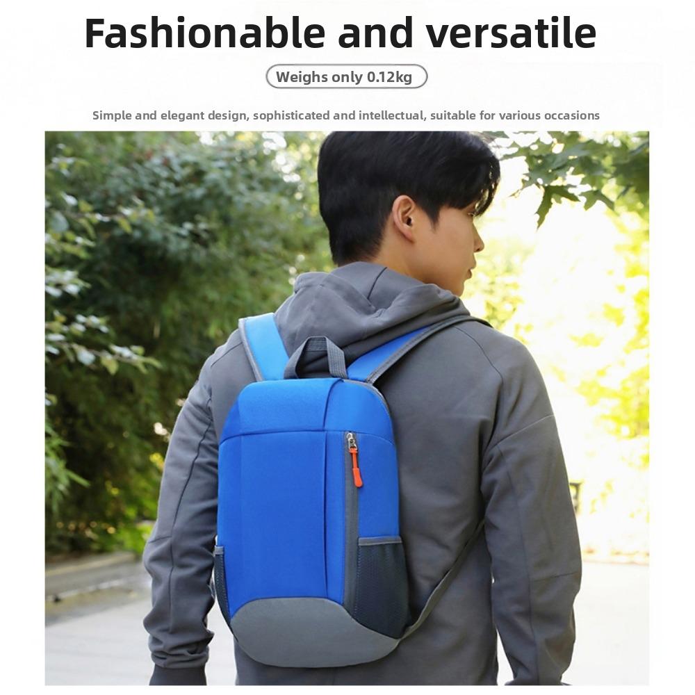 Oxford Cloth Outdoor Sports Backpack Colorful Outdoor Fitness Riding Shoulder Bag Nylon Bag