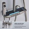 Digital Display Pressurized Shower System with Piano Buttons