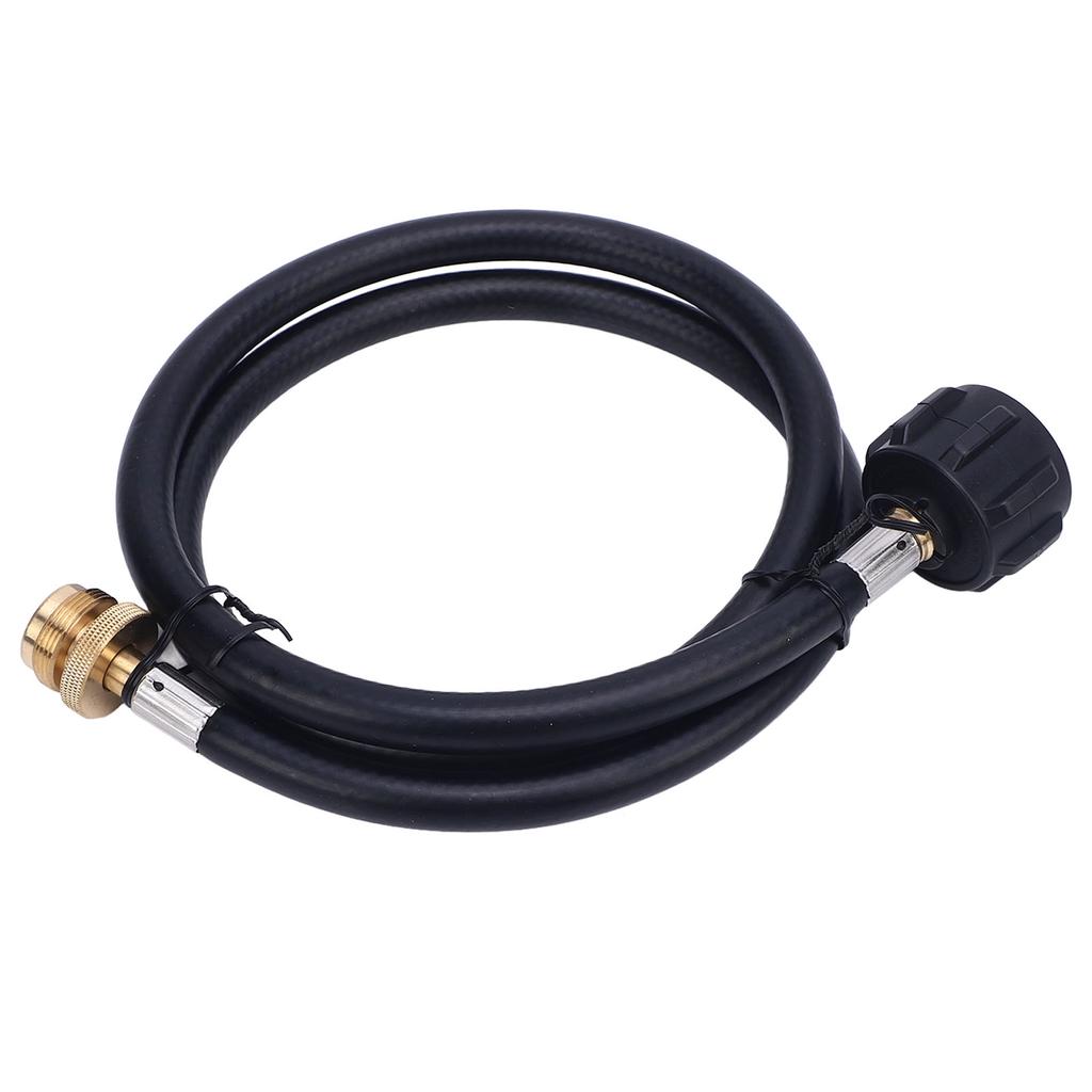 RV Gas Hose with QCC1 Connector Flexible Safe Connection 6FT Length Pigtail Hose for RV Van Trailer Gas Tank