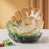 ZISIZ Transparent Plastic Fruit & Snack Plate