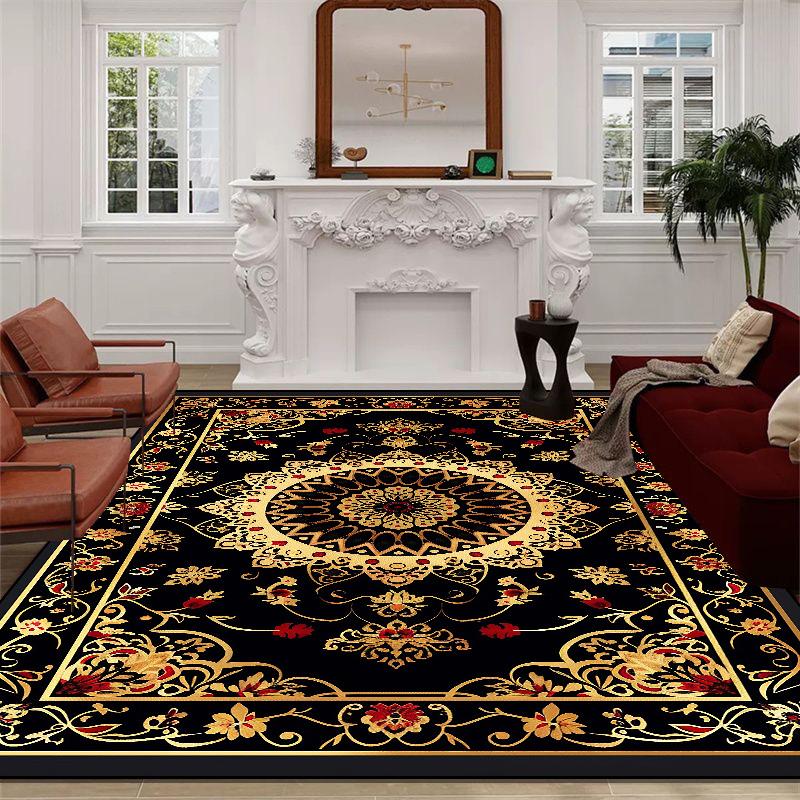 Luxury Persia Large Area Carpet for Living Room Retro Big Size Sofa Area Rugs 200x300cm Bedroom Cloakroom Non-slip Mats Washable