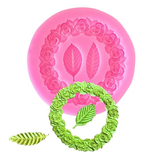 Cookie Mold Multi-purpose Food Grade Safe Delicate Silicone Cake Cookie Baking Mold Baking Tool