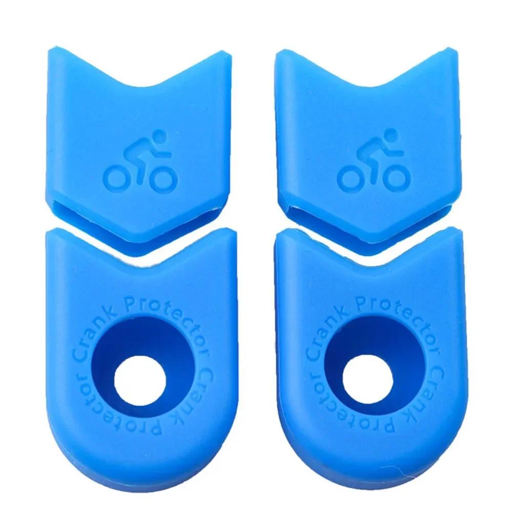 

2/4 Pcs Bicycle Crankarm Covers Bicycle Silicon Crankarm Protection Case Covers Cap Crankset Cycle Mountain Bike Accessories