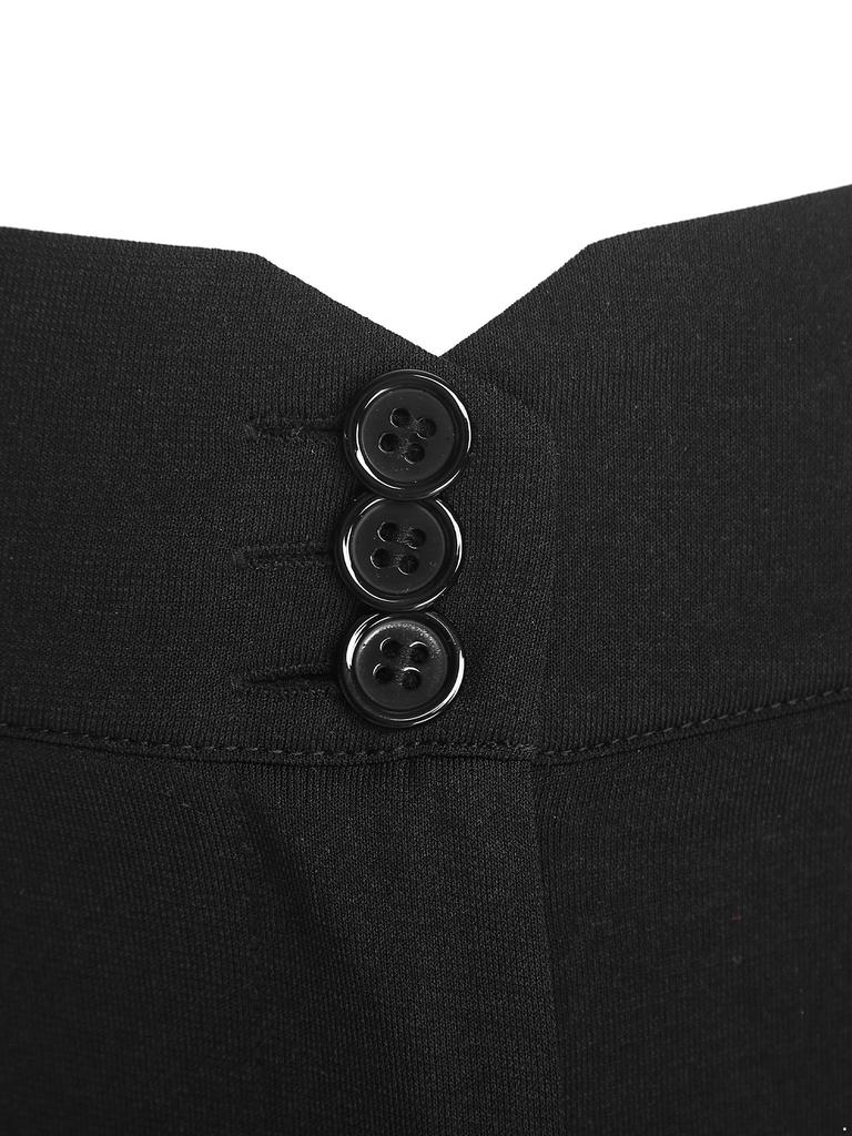 High Waist Latin Dance Pants for Men Cha-Cha Ballroom Trousers Professional Competition Wear S-XL