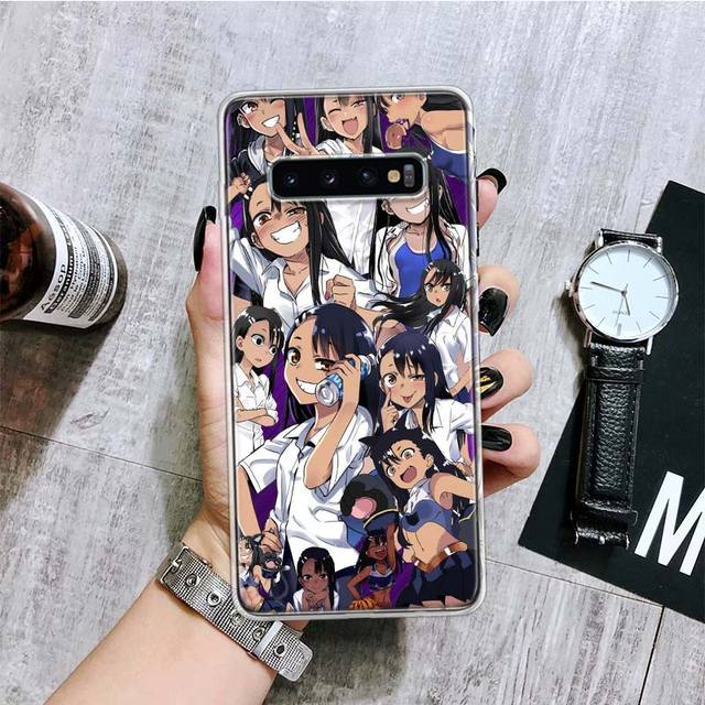 Nagatoro San Anime Estetisk telefondeksel for Samsung Galaxy S20 Fe S10 Plus S21 S22 S23 Ultra S10e S9 S8 S7 Edge Fundas Cover Coq