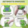 Automatic Bubble Machine, Portable Dinosaur Bubble Blower with Bubble Liquid, 3000+ Bubbles/Min, Perfect for Kids\' Birthday Gift