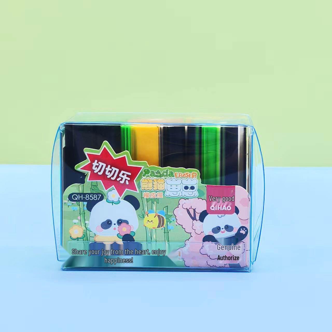 Large Cartoon Panda Eraser - Cute & Fun for Kids, Ideal Student and Kindergarten Gift