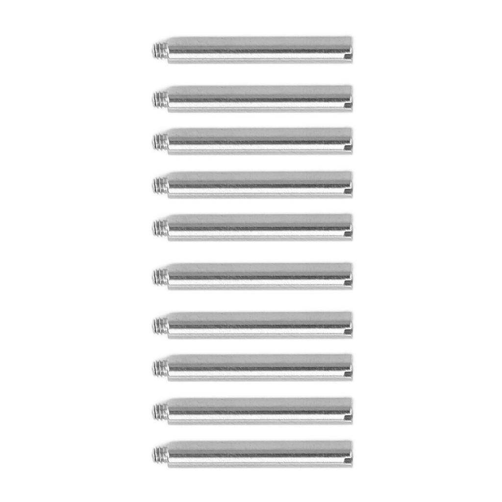10pcs Watch Band Screw Tube Professional Portable Watch Strap Screw Link Pins Repair Tool Accessories