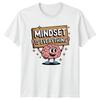 Mindset Is Everything Brain Graphic Motivational Quote TShirt