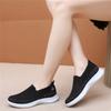 Women Slip On Casual Shoes Lightweight Breathable Flyknit Sneakers Flexible Sole Comfortable Walking Footwear