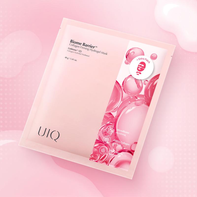 UIQ Biome Barrier Kolagenowa Ujędrniająca Maska Hydrożelowa 40g*5SZT.