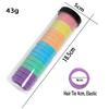 20pcs/Canned Hair Bands New Rubber Band Women Tied Towel Ring Bold High Elastic Hair Rope Simple Headband.