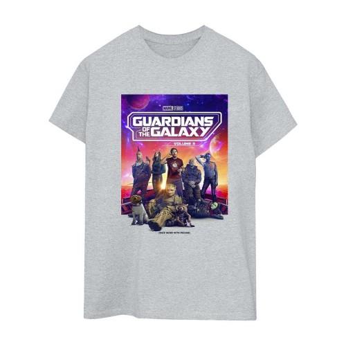 Guardians Of The Galaxy Volume 3 Womens/Ladies Movie Poster Boyfriend T-Shirt