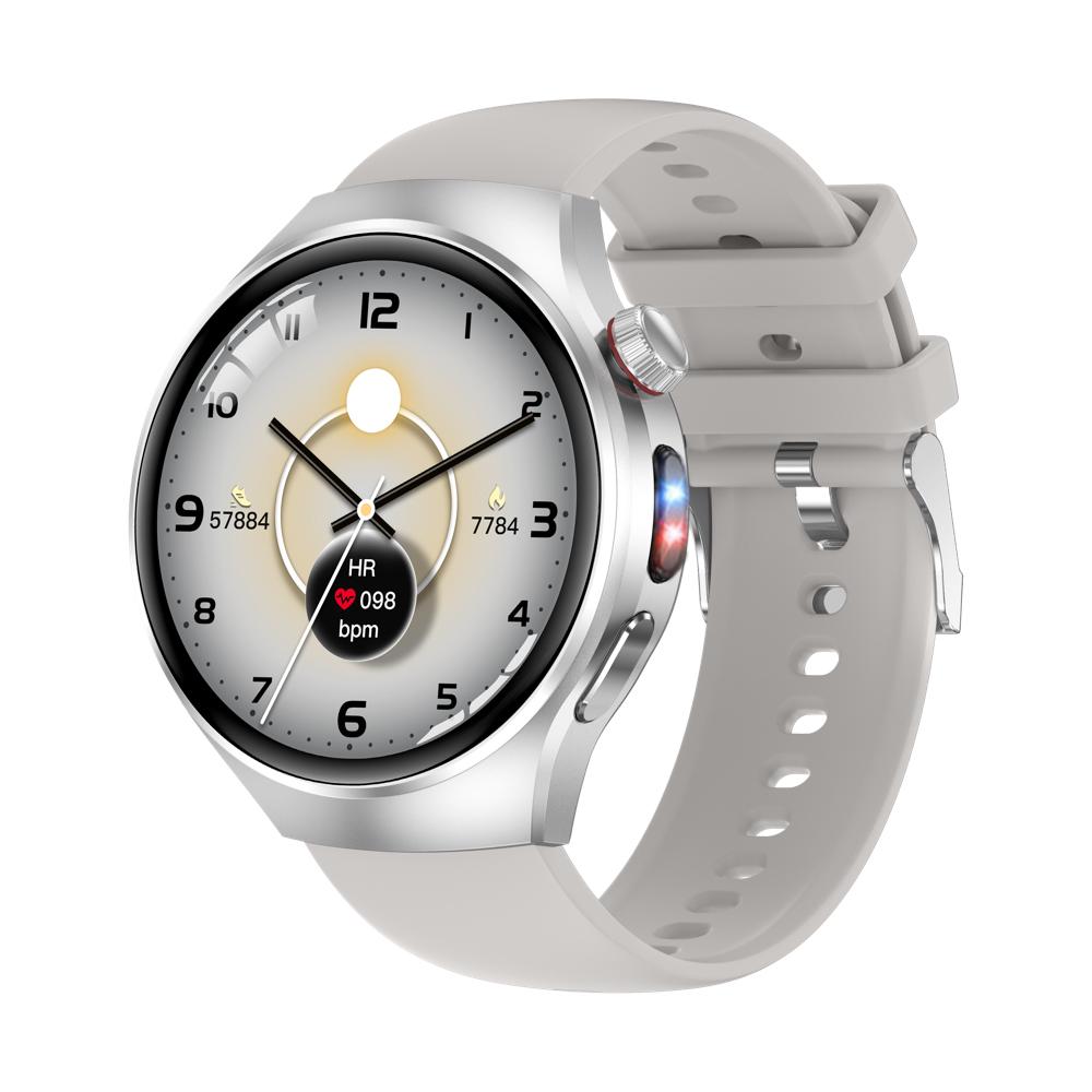 

Life Waterproof Blue Tooth Call Smartwatch SOS Breathing Light Gesture Touch Control Sport Heart Rate Health Compass Smart Watch