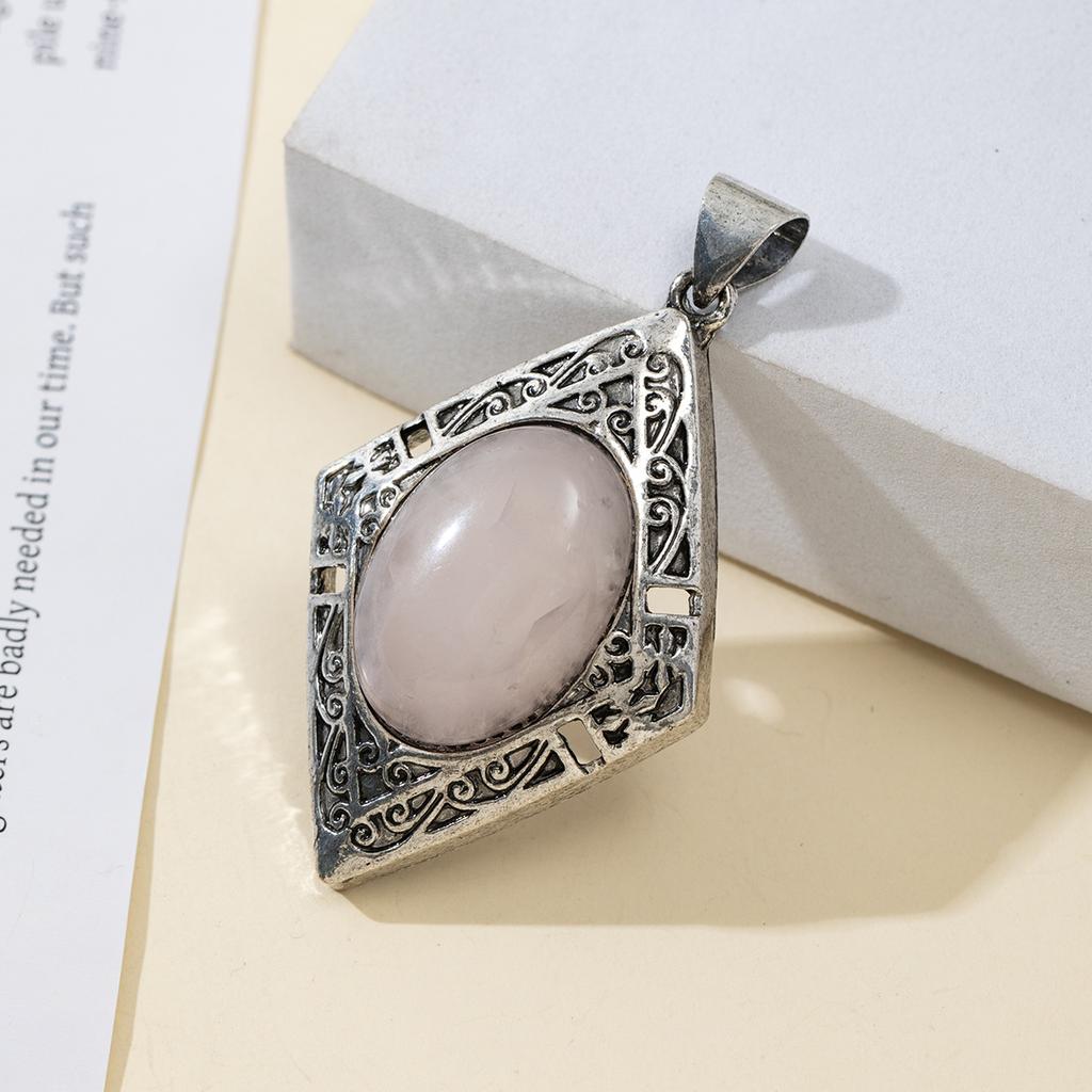 Sommerfarbe Muschel Anhänger Rhombus Spitze Anhänger 49x34mm Für Schmuckherstellung DIY Halskette Armband Ohrringe Zubehör