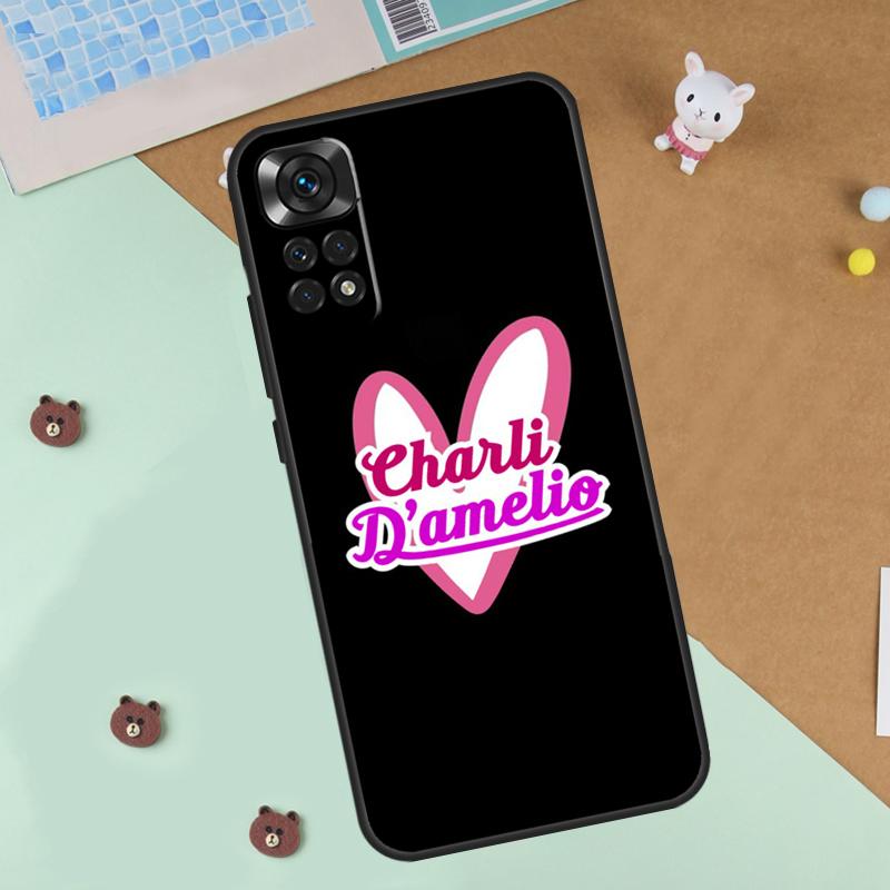 

Charli D Amelio Case For Xiaomi Redmi Note 13 12 11 9 10 14 Pro 10S 11S 12S Cover For Redmi 13C 10C 12C 14C Redmi 10C