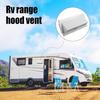Trailer Range Hood Stove Exhaust Vent Cover Sun Protective Air Vent Accessories Compatible for Motorhome Side Wall Vents