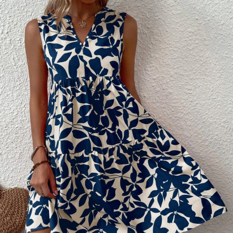 

Модная одежда 2023 Женские платья Повседневная юбка Женское платье Blue M