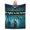 Owl In The Forest Kids 99 Nights Halloween Scary Video Game Blankets Quality Warm Bedding Throws Spring Travel Bedroom Bedspread