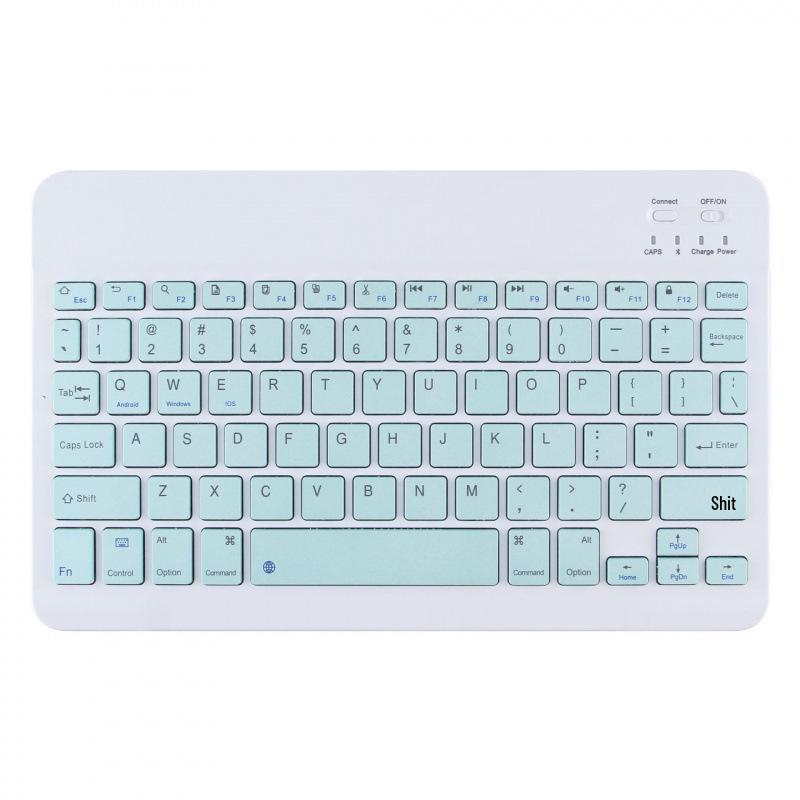 Ultra-thin Bluetooth Smart Keyboard for Apple, Huawei, Xiaomi Devices - Compatible with Mobile Phones and Tablets.