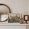 MISITU Micro Piece Jigsaw 1000 Landscape Stylish Swan Castle x 38 Puzzle, Pieces, Painting, Castle, Garden, Lake, Gift, Birthday, Christmas, Interior,