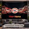 Wall Hanging Tapestry Custom NamePSV Eindhoven FC Pattern Personalized Printed Fabric Wall Decor