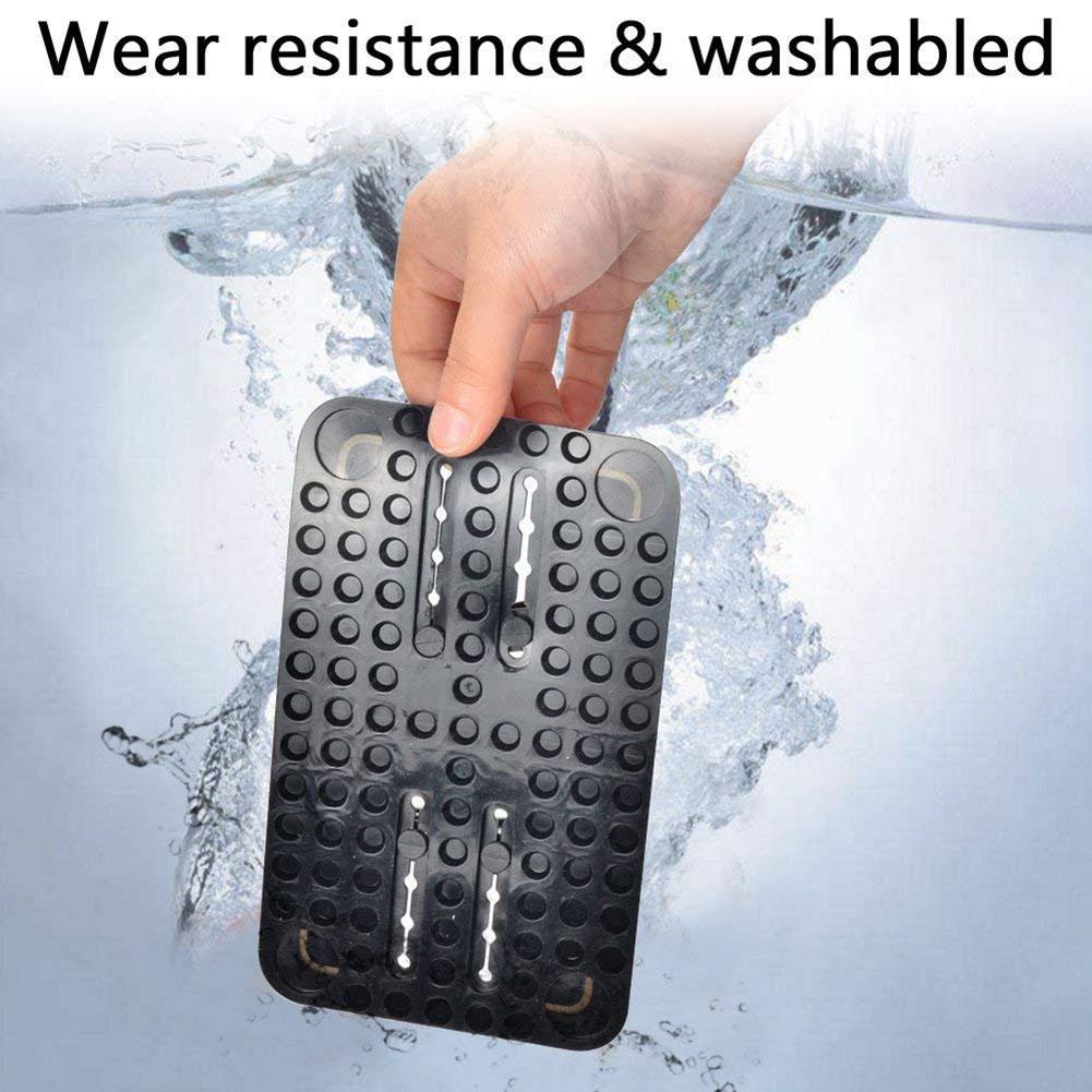 Car Silicone Pads Car Pad Holder Cell Phone Mount Cradle Dock for Smartphones, GPS, Glasses
