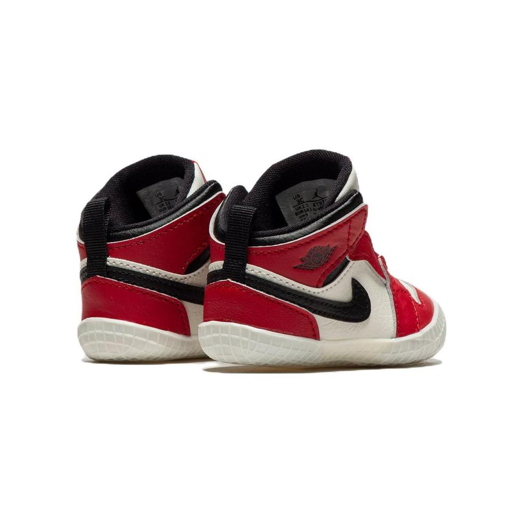Air Jordan 1 Scarpina da Culla Chicago Lost & Found Sneakers per Neonato Rosso Varsity-Rosso Nero AT3745-612