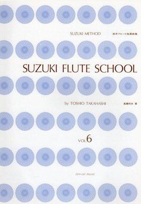 Suzuki Flute Teaching Pieces (6) with CD