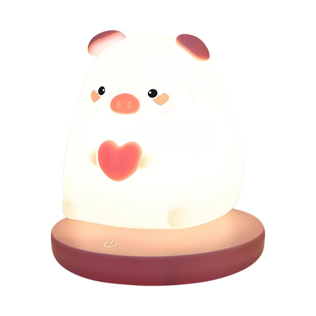 Silikon-Schreibtischlampe, 30 Stile, Berührungssensor, LED-Nachtlicht, Tierform, bunt, Kinder-Weihnachtsgeschenk, Schlaf-Desktop-Dekor-Lampe