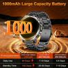 2026 T-REX 3 Military 1000mAh Large Battery Durable Adult SmartWatch Red Light Flashlight 5ATM Waterproof Sports Smart Watch Man