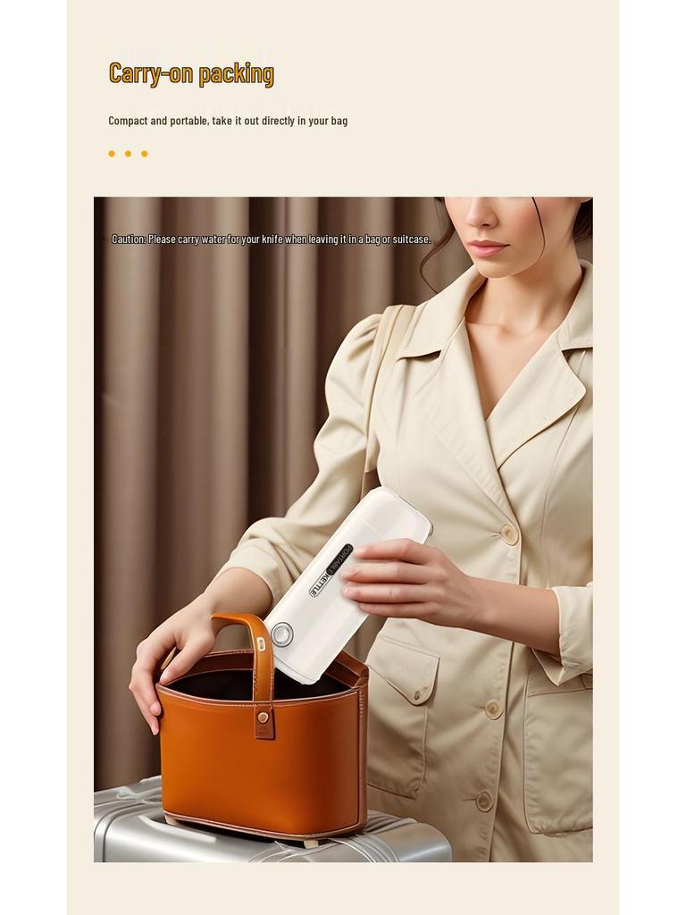 Tragbarer Edelstahl Schnellkoch-Reisewasserkocher mit Trockengehschutz