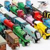 58-Piece Wooden Magnetic Train Track Set for Children Ages 1-5