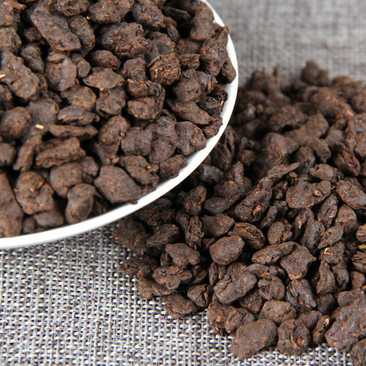 500 г приготовленного чая Пуэр Бамбуковая корзина ручной работы Спелый чай Пуэр Юньнань — фото 8