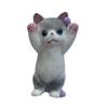 Standing Cat Plush Toy Soft Stuffed Animal Figure Lifelike Kitty Ornament for Desk Home Office Decoration Gift for Kids Adults