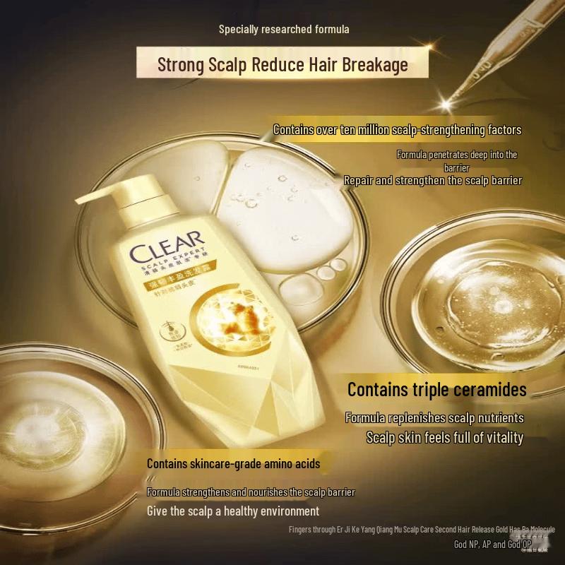Clear Shampoo for Women, Strong & Voluminous