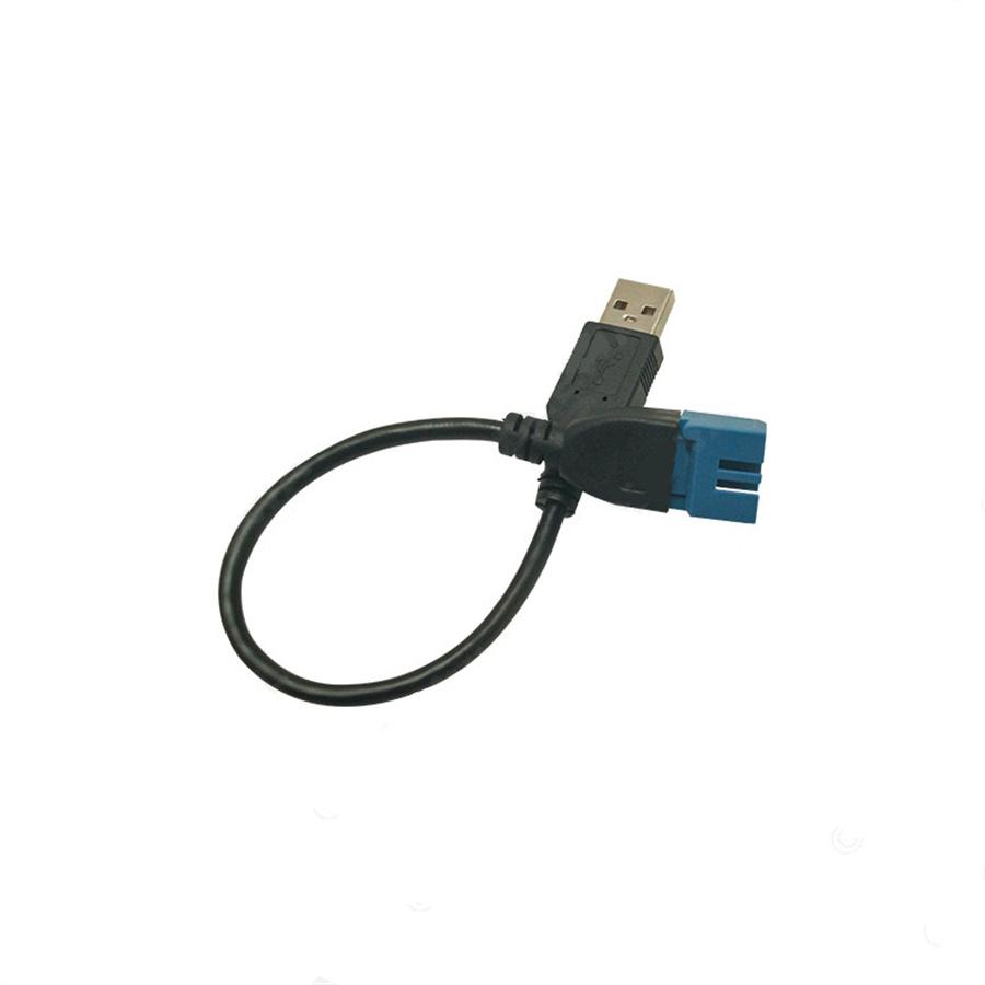 

New 1× Plug&Play Car Audio Input Media Mini USB Port Cable Adapter For Nissan Series