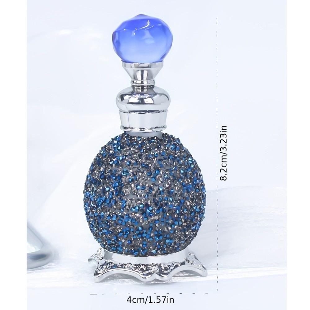 15ml Essential Oil Dispenser Bottle Glitter Sparkly Refillable Bottle Cosmetics Packaging