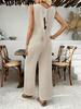 2026 Summer Women's Sleeveless Vest & Casual Long Pants Set - New European & American Fashion