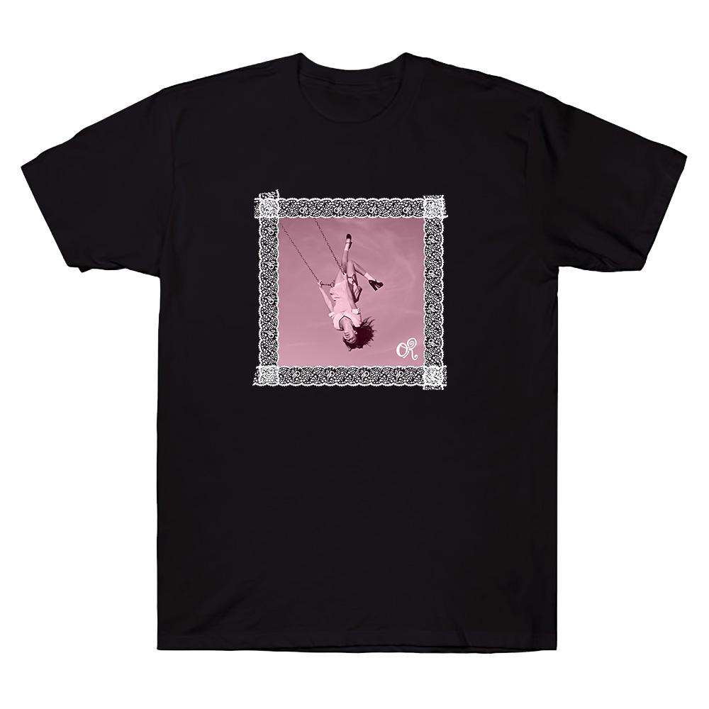 

Lace Album Cover 2026 T-shirt Olivia You Seem Pretty Sad for A Girl So in Love Tee Fashion Casual Tee Unisex Cotton Tops XS чёрный